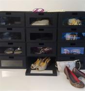 BOXdeLUX Black Shoe box